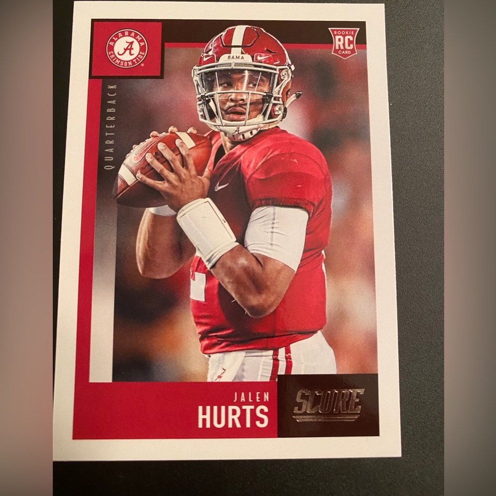 Alabama football card